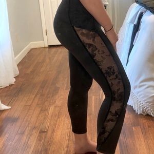 Floral lace mesh panel wunder under Sz 2